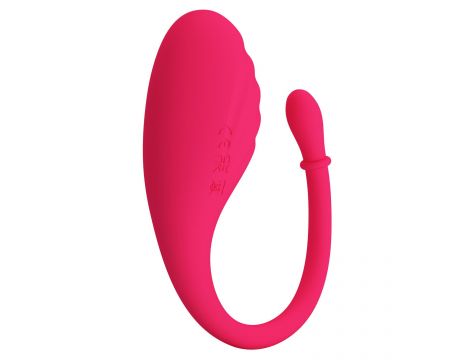 Jajko wibrujące z aplikacją Undine Romance silikonowe USB 20,5 cm - 2