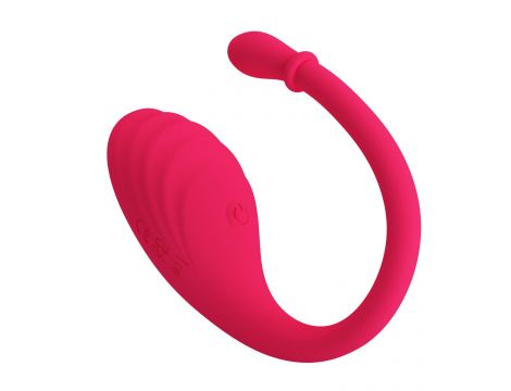 Jajko wibrujące z aplikacją Undine Romance silikonowe USB 20,5 cm - 5