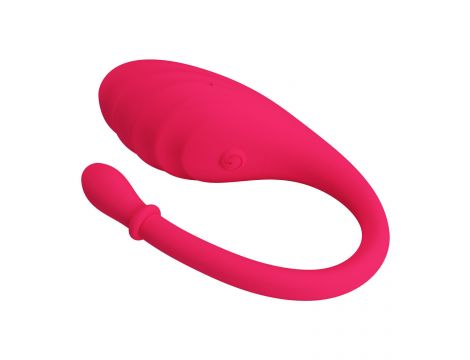 Jajko wibrujące z aplikacją Undine Romance silikonowe USB 20,5 cm - 4
