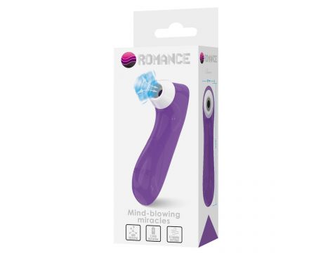 Kompaktowy stymulator ssący Breezer Romance fioletowy - 10