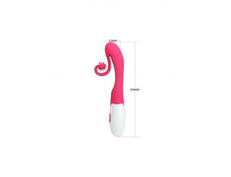Stymulator łechtaczki silikonowy Pretty Love Romance różowy 30 wibracji - 4