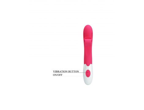 Stymulator łechtaczki silikonowy Pretty Love Romance różowy 30 wibracji - 6