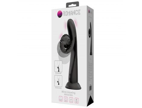 Wibrator króliczek Pretty Love Selma Snail Rabbit czarny USB 20 cm - 2