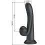 Wibrator króliczek Pretty Love Selma Snail Rabbit czarny USB 20 cm - 9