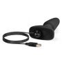 B-VIBE RIMMING PLUG 2 BLACK - 7