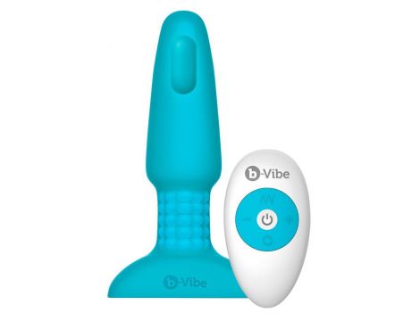 B-VIBE RIMMING PLUG 2 TEAL - 4