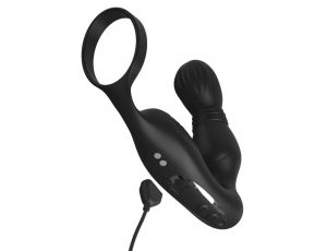 ANAL FANTASY ELITE ASS-GASM PRO P-SPOT MILKER BLACK