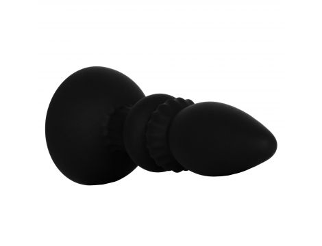 Wibrujący korek analny silikonowy B Series Fox z app 14 cm - 3