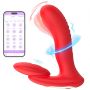 Wibrator silikonowy z ruchem palca podgrzewany APP B Series Fox 14 cm - 6