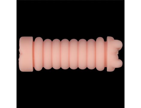 Masturbator Virgin Skin Blowout Lovetoy dwustronny 22 cm - 6