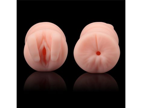 Masturbator Virgin Skin Blowout Lovetoy dwustronny 22 cm - 7