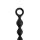 Koraliki analne silikonowe Fantasy czarne 20 cm