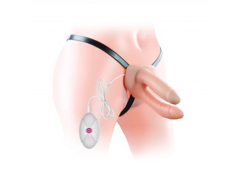 Strap on wibrujący Lovetoy do podwójnej penetracji - 6