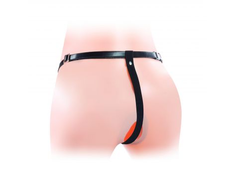 Strap on wibrujący Lovetoy do podwójnej penetracji