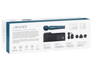 LE WAND PACIFIC BLUE RECHARGEABLE MASSAGER