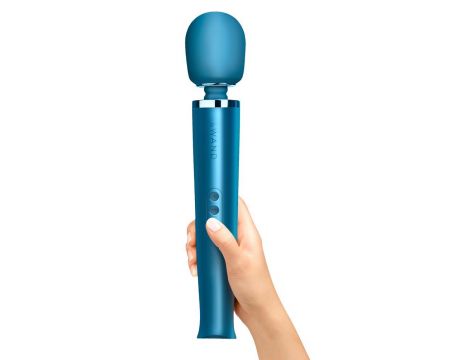 LE WAND PACIFIC BLUE RECHARGEABLE MASSAGER - 4