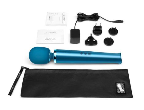 LE WAND PACIFIC BLUE RECHARGEABLE MASSAGER - 8