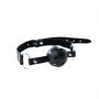 Knebel oddychający Fantasy czarny regulowany 63 cm - 4
