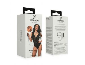 Kołnierz z łańcuszkiem Bedroom Fantasies srebrny