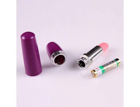 Dyskretny mini wibrator szminka Power Escorts czarny 9.5 cm - 12