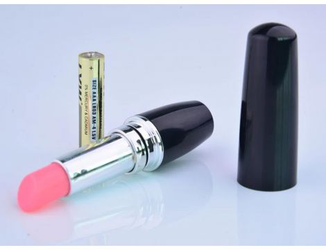 Dyskretny mini wibrator szminka Power Escorts czarny 9.5 cm - 13