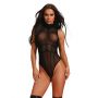 Transparentne body z czarną uprzężą Obsessive Anniverse Special 2XL/3XL - 2