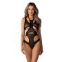Body erotyczne Mercuris transparentne Obsessive L/XL - 2