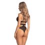 Body erotyczne Mercuris transparentne Obsessive L/XL - 3