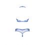 Błękitny Shaderi top i stringi Obsessive M/L - 4