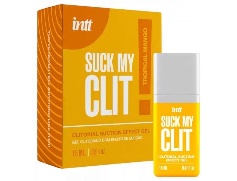 Żel ssący wibrujący chłodzący Intt Suck My Clit mango 15 ml - 2