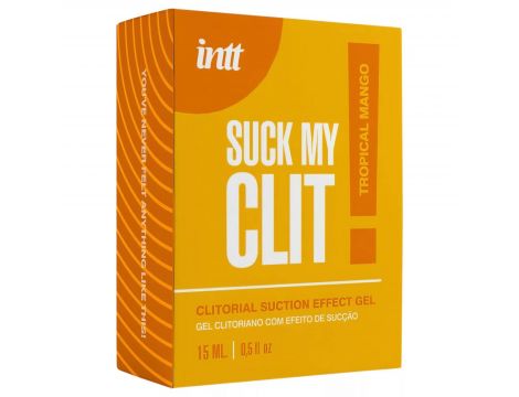 Żel ssący wibrujący chłodzący Intt Suck My Clit mango 15 ml - 3