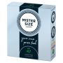 MISTER SIZE 47mm Condoms 3pcs Natural - 3