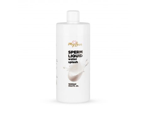 Żel intymny MyLove imitujący spermę biały 1000 ml