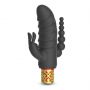 Mini wibrator Crushious Romanov z silikonową nakładką 13 cm - 6
