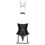 Body króliczka Cottelli XL czarny - 8