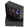 Zestaw korków analnych ze stali nierdzewnej multicolor B Series HeavyFun - 8