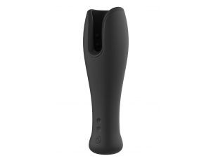 RAMROD VIBRATING COCKRING WITH BIG BULLET BLACK