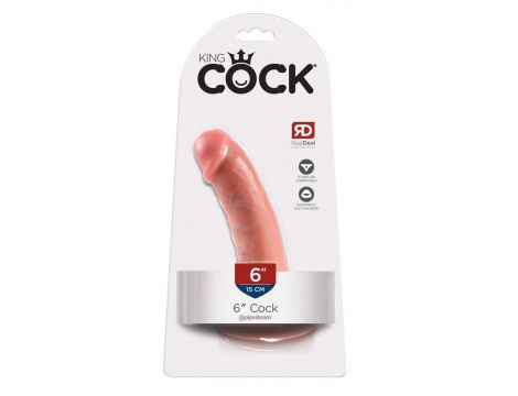Dildo realistyczne King Cock 16 cm z przyssawką