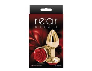Rose Buttplug Small Red