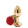 Rose Buttplug Small Red - 3