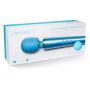 LE WAND PETITE RECHARGEABLE VIBRATING MASSAGER BLUE - 2