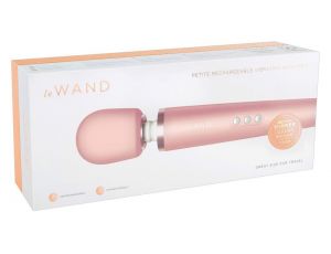 LE WAND PETITE RECHARGEABLE VIBRATING MASSAGER - ROSE GOLD