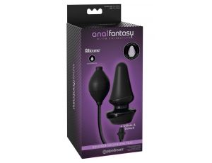 ANAL FANTASY ELITE INFLATABLE SILICONE BUTT PLUG BLACK