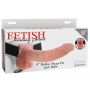 FETISH FANTASY SERIES 9 INCH HOLLOW STRAP-ON WITH BALLS LIGHT - 2
