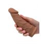 Przedłużka wibrująca Calexotics karmelowa USB 18 cm - 6