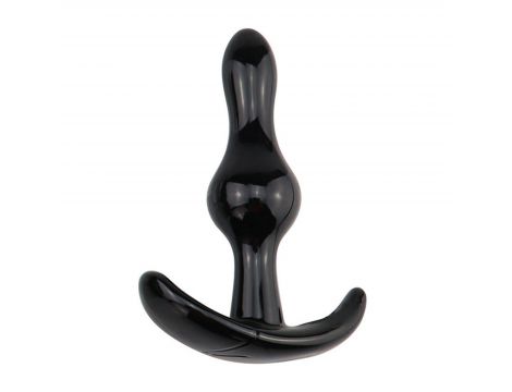 Korek analny Lovesecret Sensual T Plug 01 czarny 8,5 cm - 3