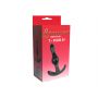 Korek analny Lovesecret Sensual T Plug 01 czarny 8,5 cm - 2