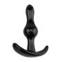 Korek analny Lovesecret Sensual T Plug 01 czarny 8,5 cm - 4