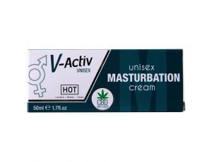 Krem do masturbacji rozgrzewający z CBD Hot VActiv unisex 50ml