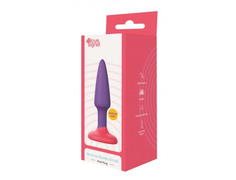 Korek analny silikonowy Bounce Buddy Small 9 cm Dream Toys - 7
